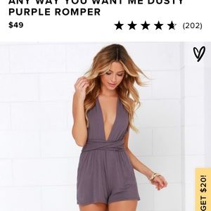 Lulu’s romper!